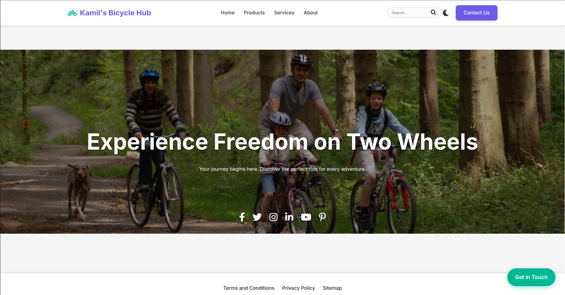 HTML Responsive website